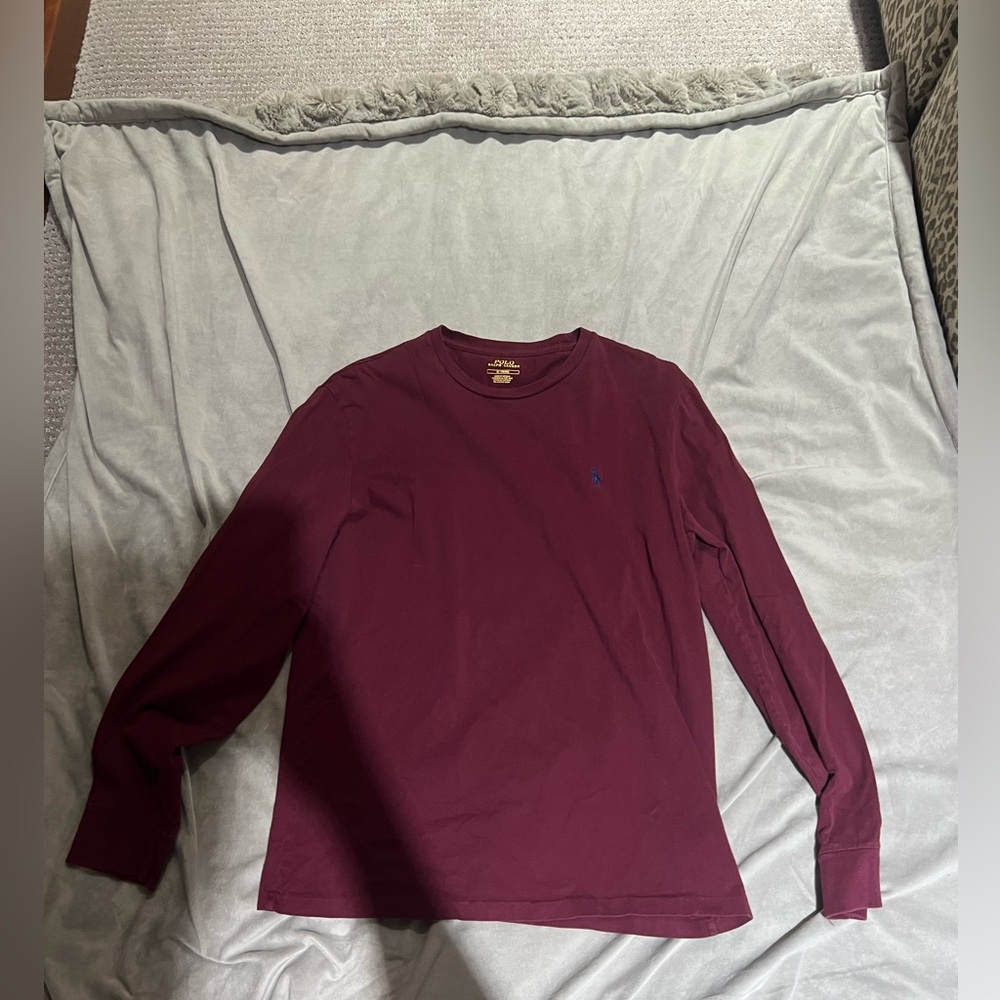 Long sleeve polo T-shirt